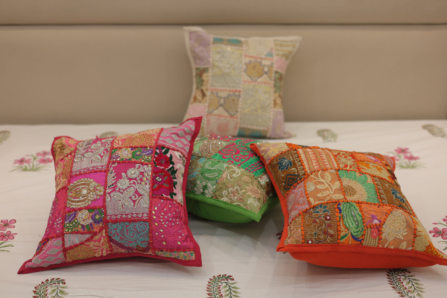 Desert Dreams Patchwork Cushion Cover