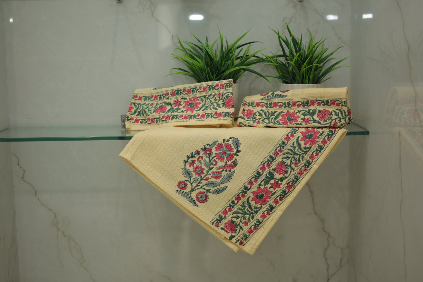 Blossom Bloom Bath Towels and Napkin Set