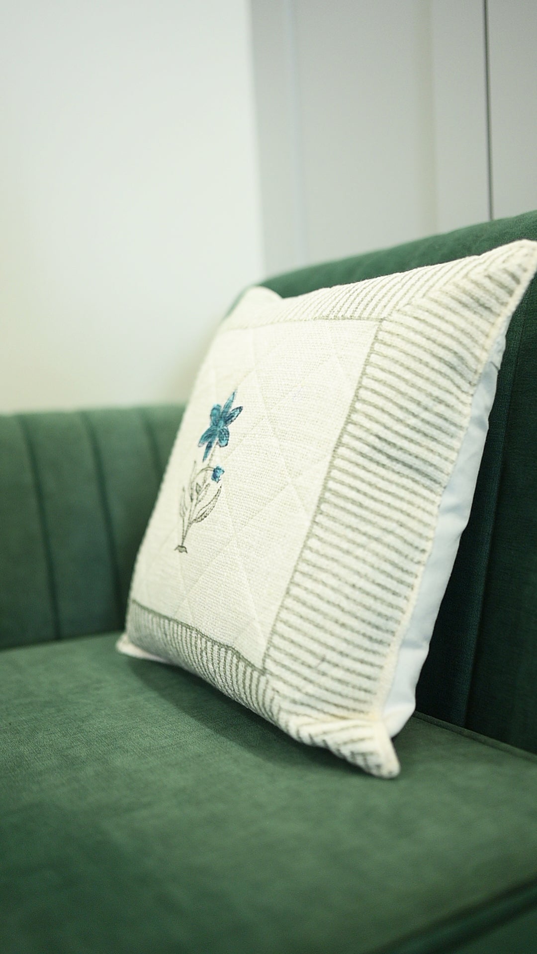 Traditional Threads Quilted Cushion Covers