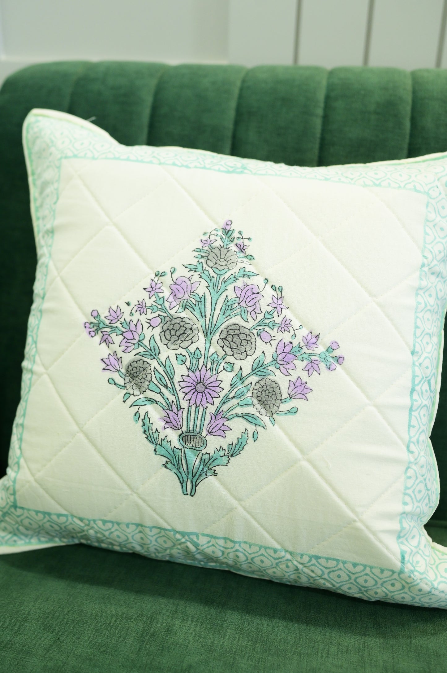 Garden Gala Quilted Cushion Covers