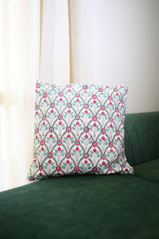 Pastel Panache Multicolour Canvas Cushion Covers