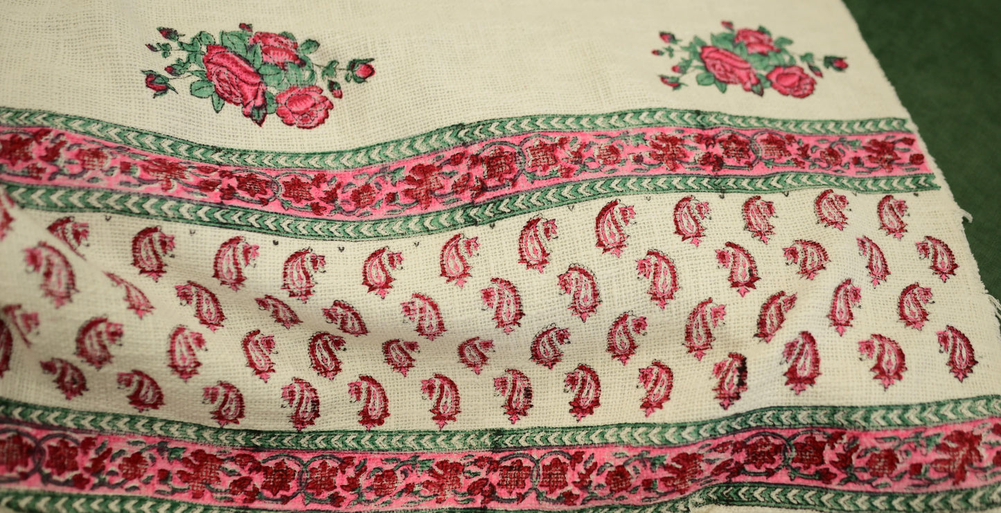 Ruby Regalia Pink Sofa Throw