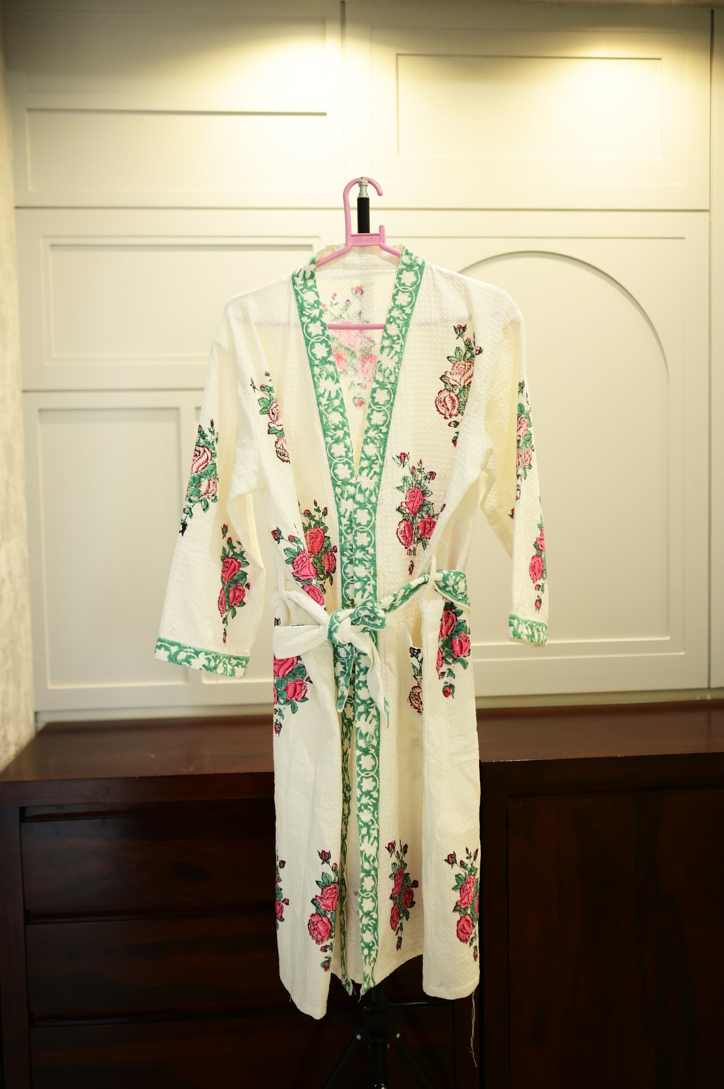 Artful Floral Spa Bathrobes