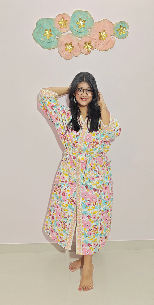 Blossom Whisper Bathrobes