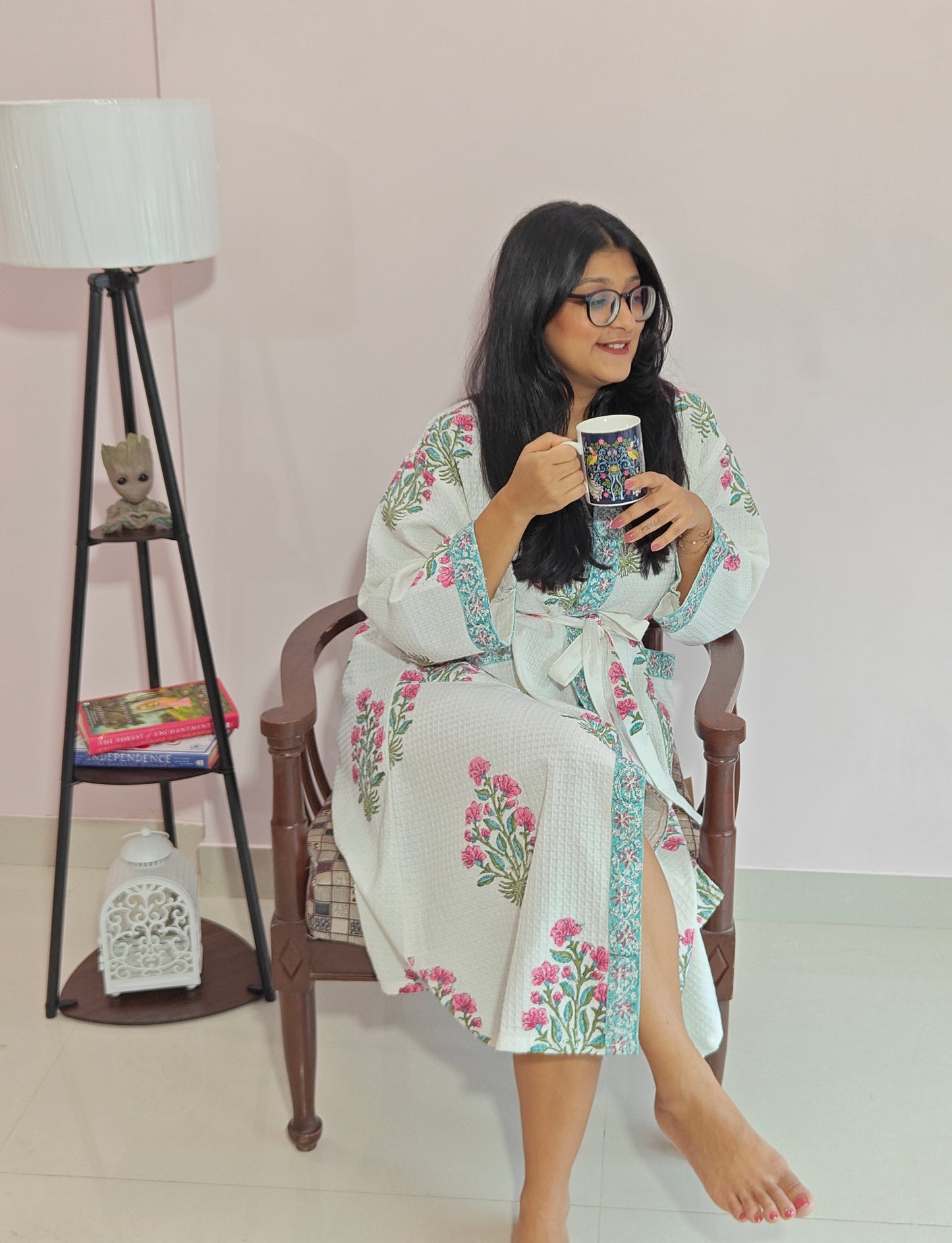 Floral Grace Bathrobes