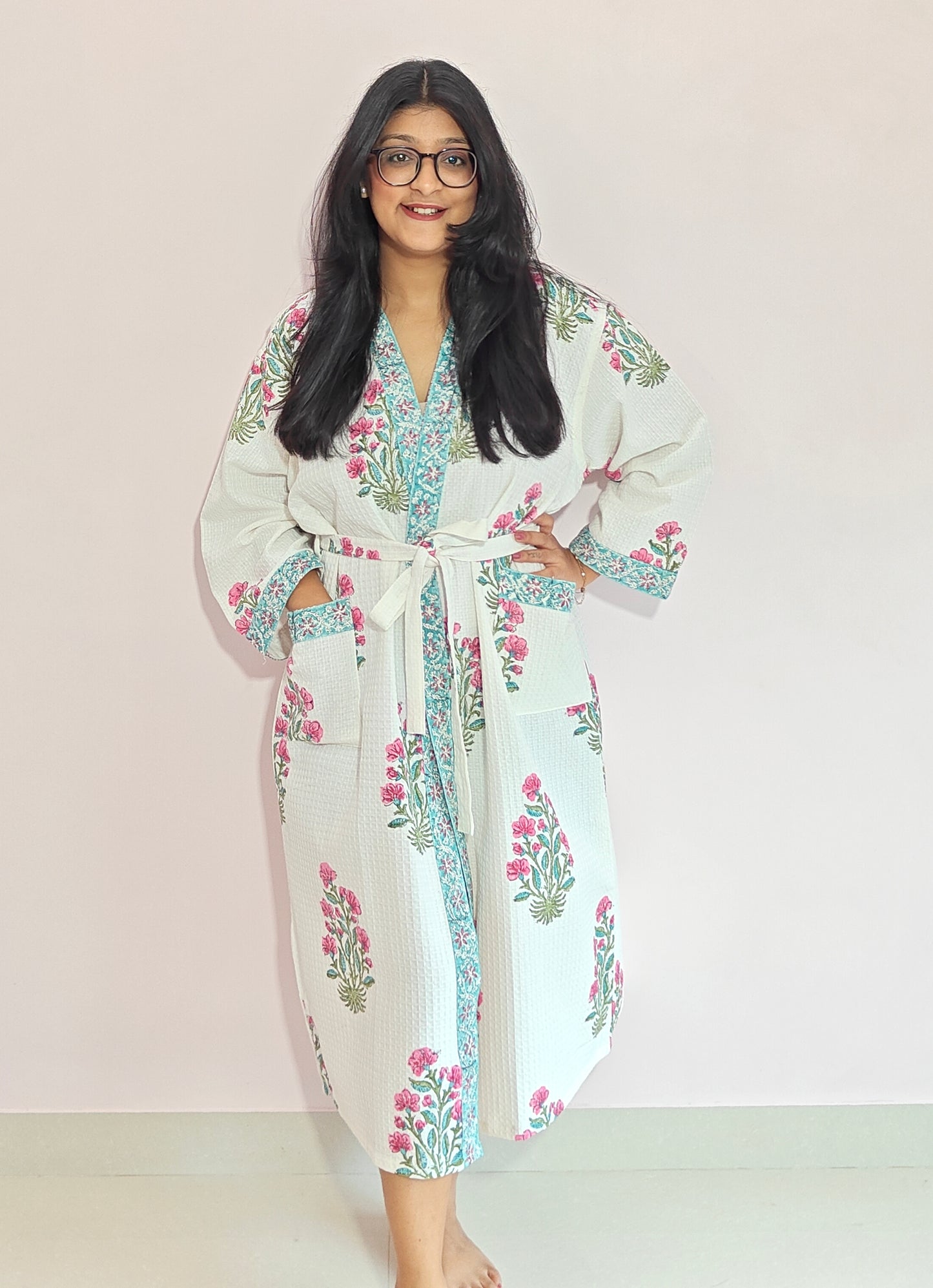 Floral Grace Bathrobes