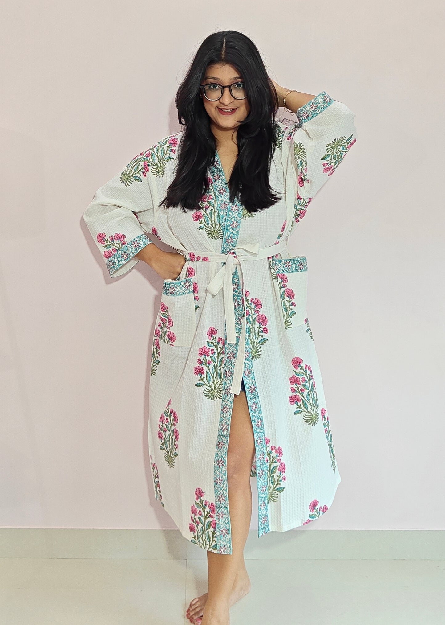 Floral Grace Bathrobes
