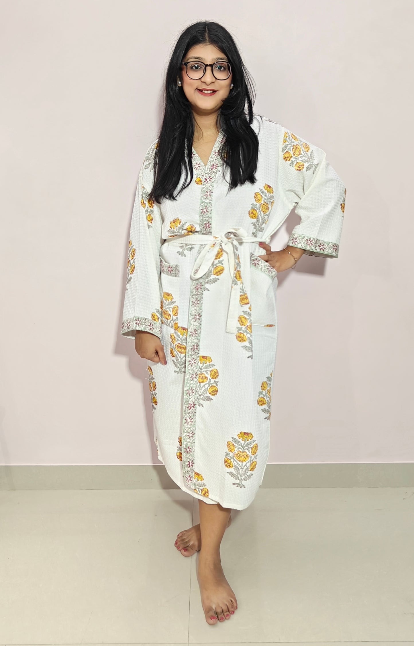 Golden Embrace Bathrobes