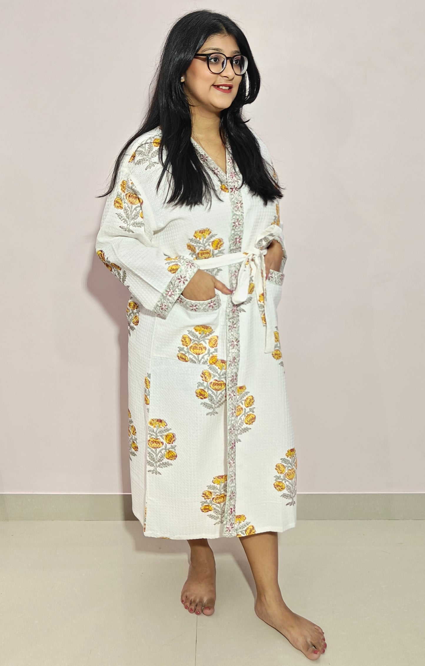 Golden Embrace Bathrobes