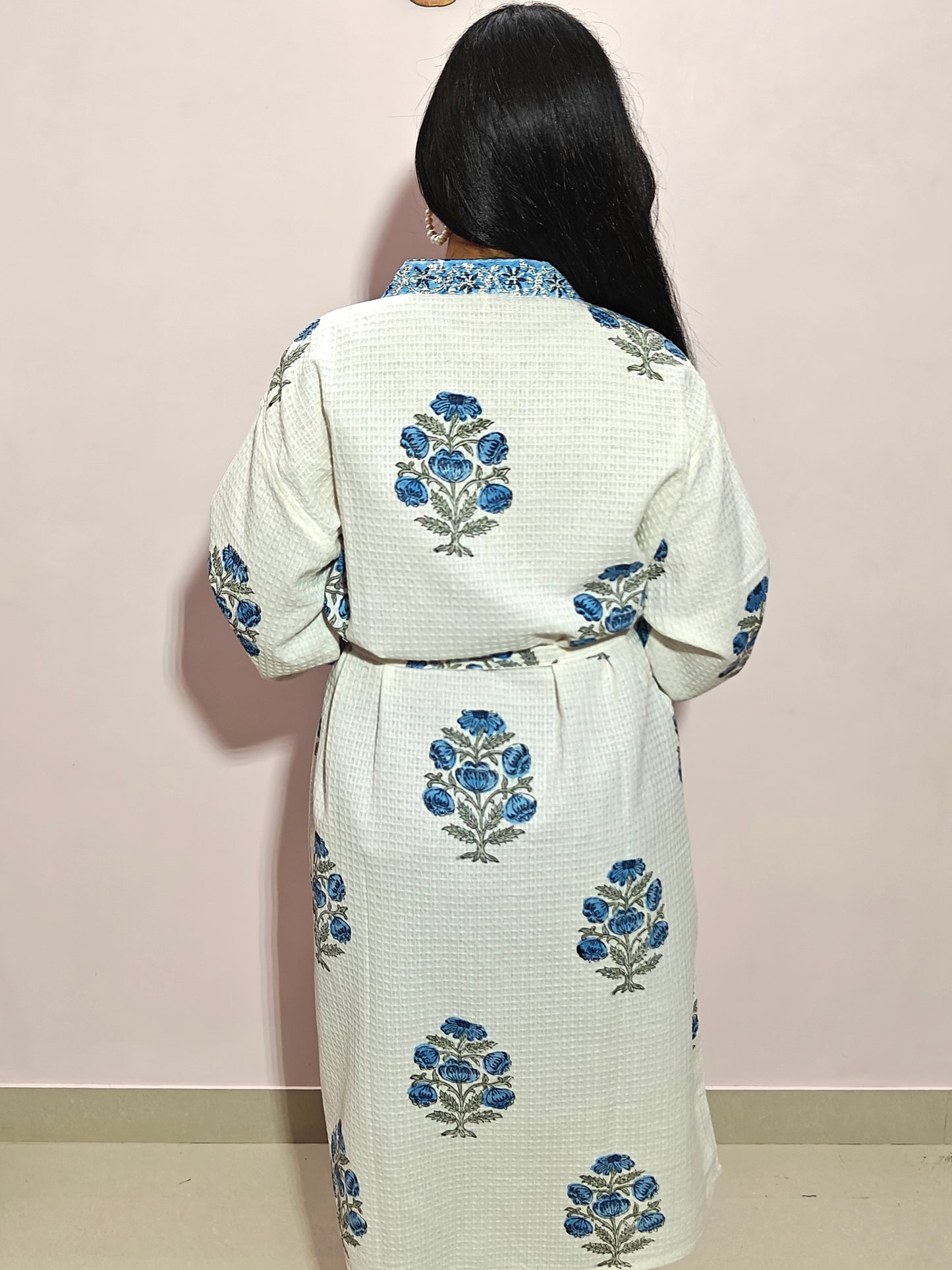 Meadow Mist Blue Bathrobes
