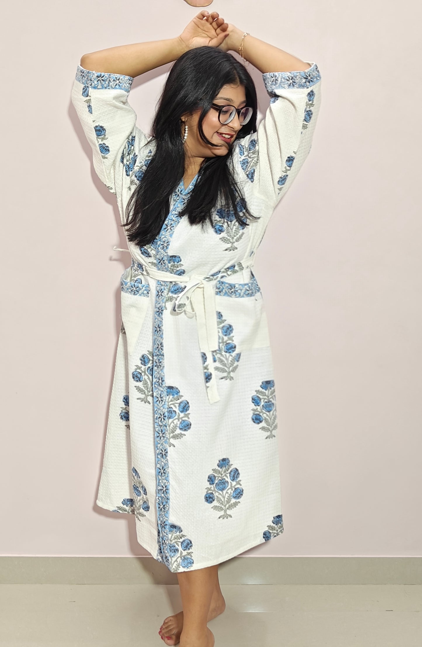 Meadow Mist Blue Bathrobes