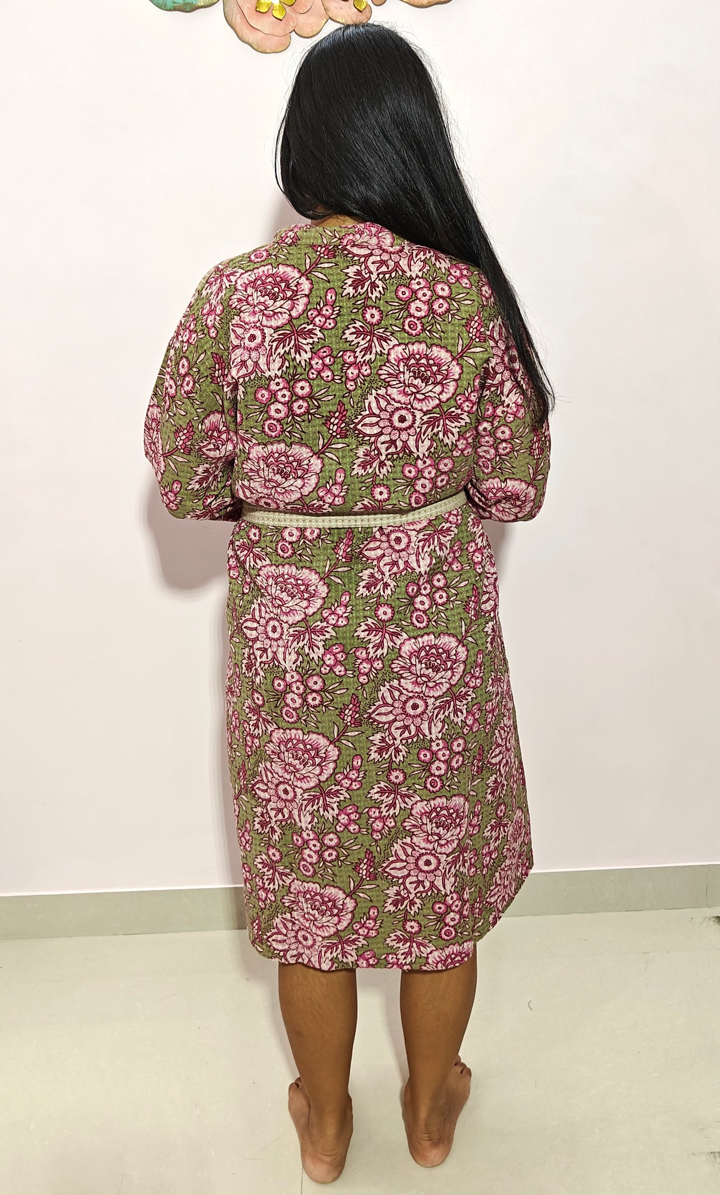 Floral Fantasy Cozy Bathrobes