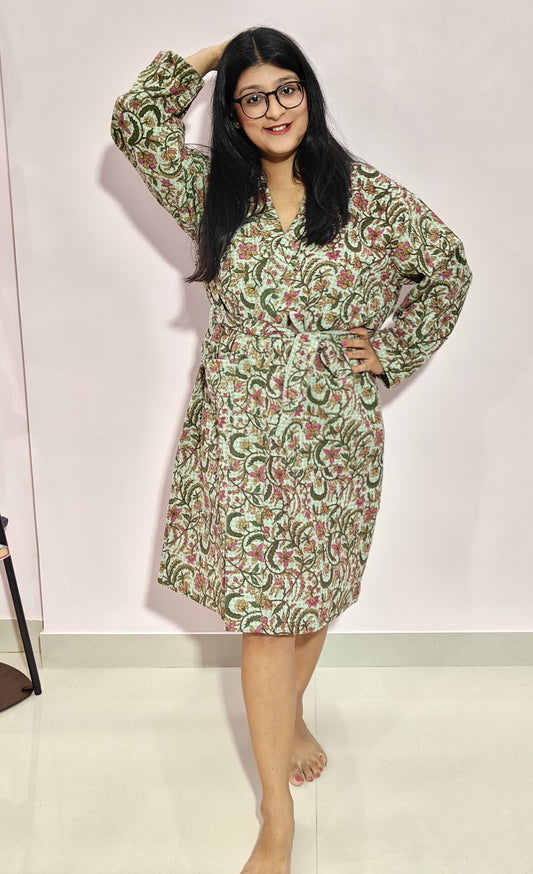 Blooms & Comfort Bathrobes
