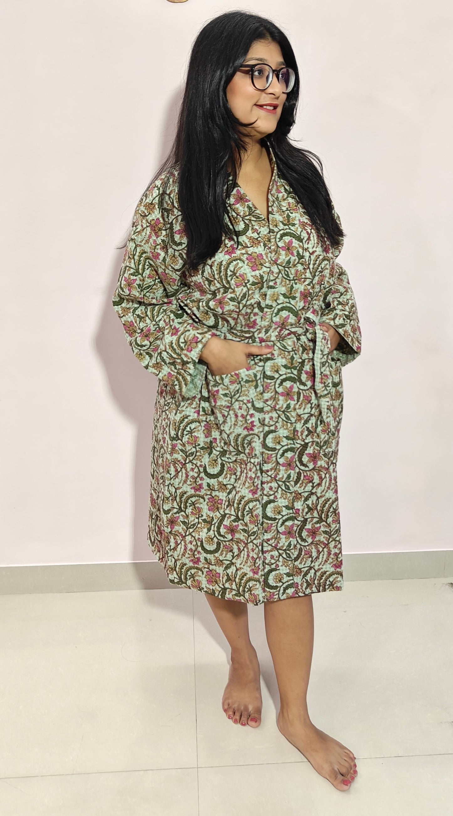 Blooms & Comfort Bathrobes