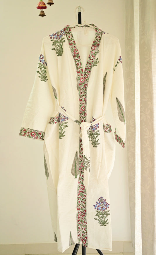 Ivory Garden Bathrobes